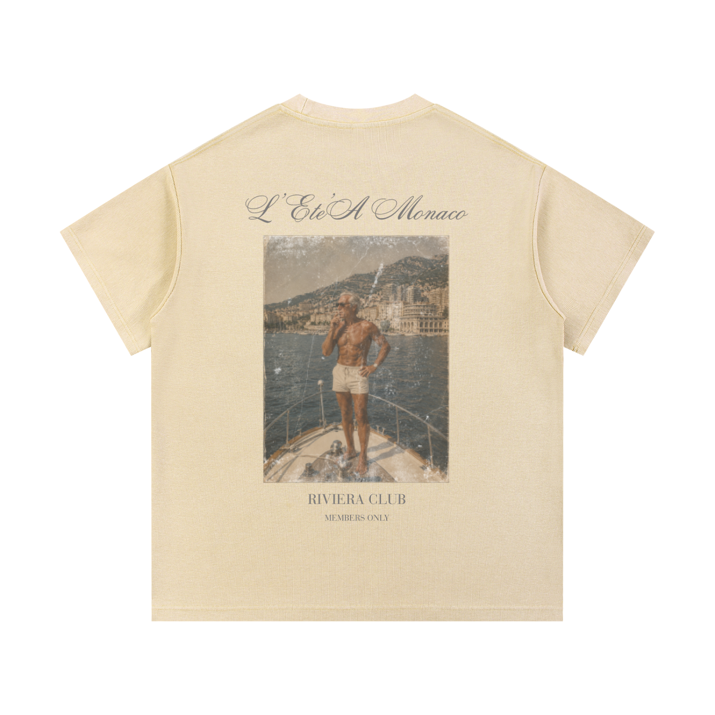 Riviera Club Waffle Knit Tee